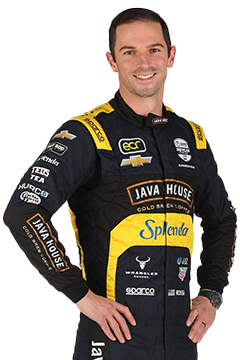 Bust of Alexander Rossi, driver of the #20