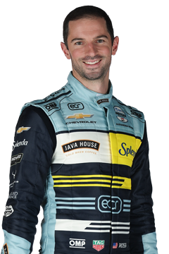 Bust of Alexander Rossi, driver of the #20