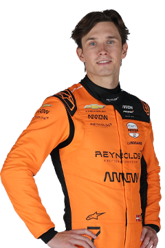 Bust of Christian Lundgaard, driver of the #7