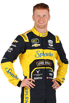 Bust of Christian Rasmussen, driver of the #21