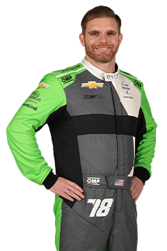 Bust of Conor Daly, driver of the #76
