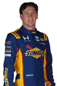 Bust of Kyffin Simpson, driver of the #8