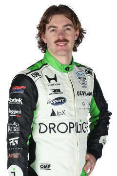 Bust of Louis Foster, driver of the #45