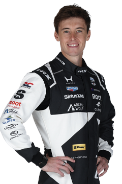 Bust of Marcus Armstrong, driver of the #66