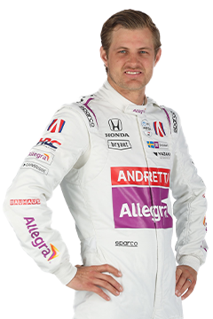 Bust of Marcus Ericsson, driver of the #28