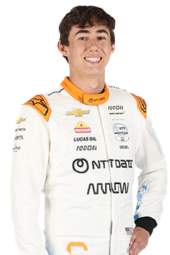 Bust of Nolan Siegel, driver of the #6