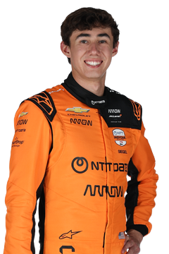 Bust of Nolan Siegel, driver of the #6