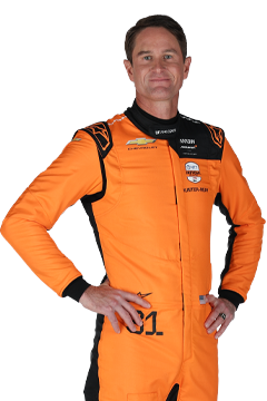 Bust of Ryan Hunter-Reay, driver of the #31
