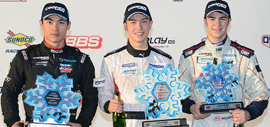 Pro Mazda Winterfest - NOLA Podium