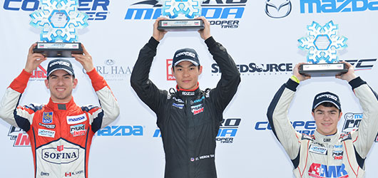 Pro Mazda Winterfest - NOLA Podium