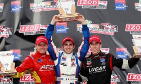 Thumbnail for Vautier wins from pole in series debut at St. Pete