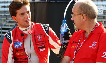 thumbnail for Munoz receives veteran assistance for Indy 500