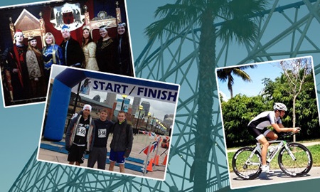 thumbnail for Drivers participate in off-week shenanigans