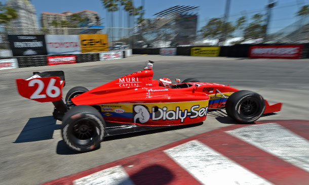 thumbnail for Munoz continues hot streak by pacing practice