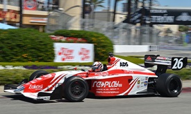 Thumbnail for Veach's final-lap sprint earns Long Beach pole