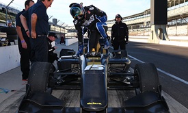 Thumbnail for Notes: Newgarden enjoys laps in Indy Lights car