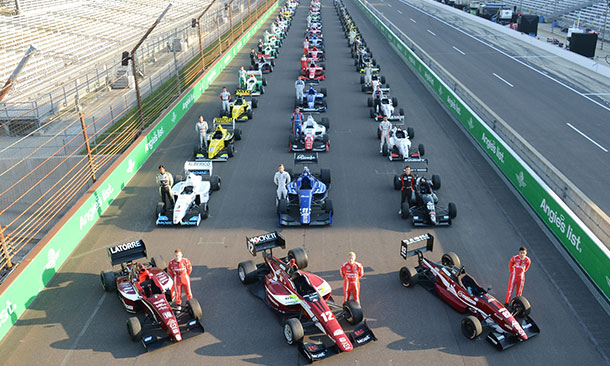 thumbnail for Mazda Road to Indy series converge on road course