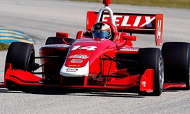 Thumbnail for Swedish rookie Rosenqvist tops first Indy Lights test of 2016