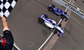 Thumbnail for Stoneman takes Freedom 100 win in closest IMS oval finish in history