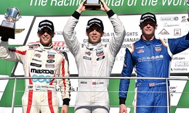 Thumbnail for Three Indy Lights drivers placed on probation