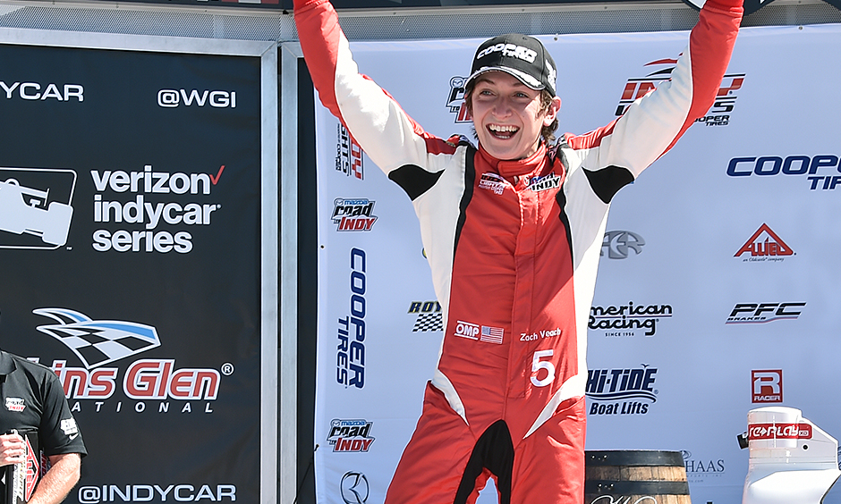 thumbnail for Veach wins Indy Lights race at The Glen as title battle gets real