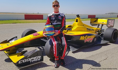 thumbnail for Hamilton Jr. looking to carry on family legacy in Indy Lights debut