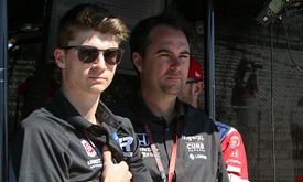 Thumbnail for Hertas, father and son, see value of Indy Lights on weekend of 400th race