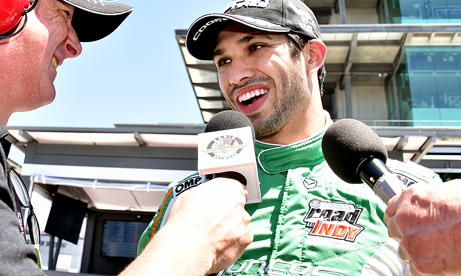 thumbnail for Kaiser cruises to Indy Lights win and series points lead