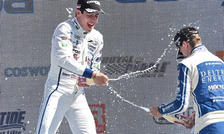 thumbnail for Claman De Melo notches maiden Indy Lights win
