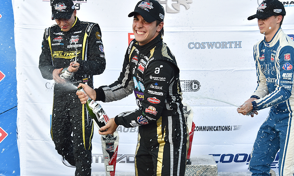 thumbnail for Urrutia outduels Piedrahita for Indy Lights win