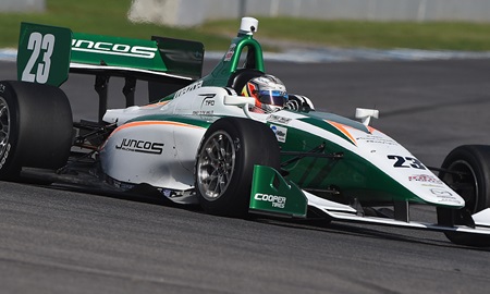 thumbnail for Indy Lights test rewarding for top three 2017 Pro Mazda finishers