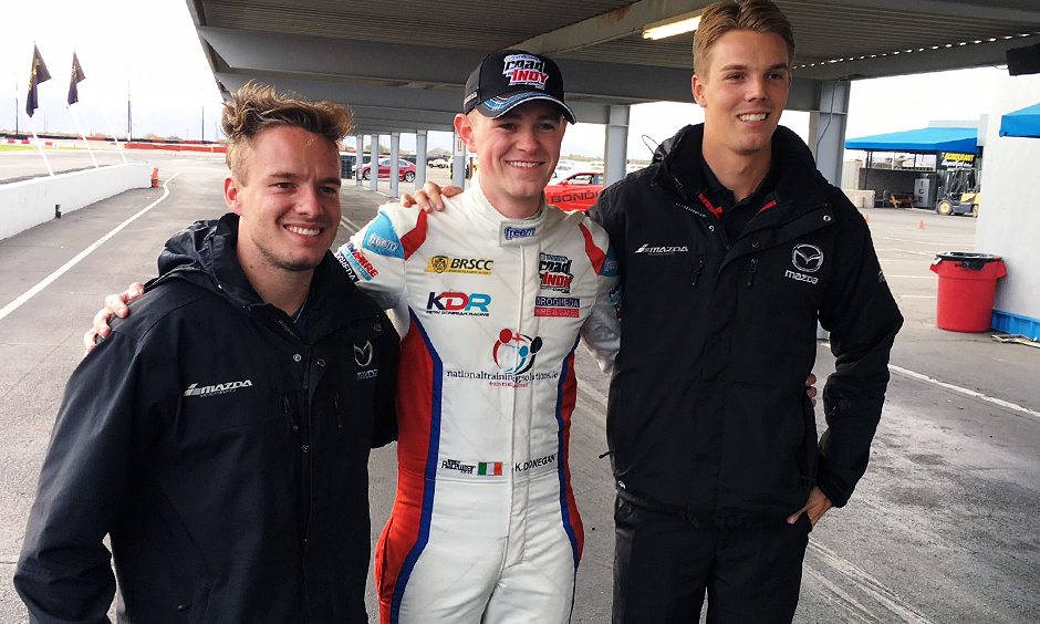 thumbnail for Mazda scholarship winners set for 2018 rides in Mazda Road to Indy