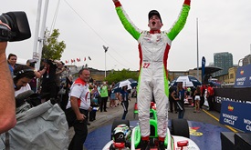 Thumbnail for O'Ward outlasts chaos, rain for Toronto win and points lead