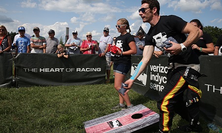 thumbnail for Mid-Ohio notes: Pagenaud helps INDYCAR Nation member repeat in Tailgate Toss 200