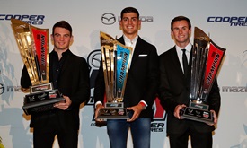 Thumbnail for Champions awarded, Mazda thanked at MRTI banquet