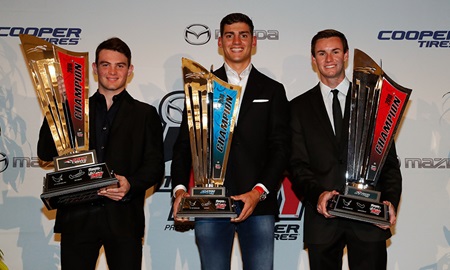 thumbnail for Champions awarded, Mazda thanked at MRTI banquet