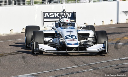thumbnail for Askew, Megennis adjusting to life in Indy Lights