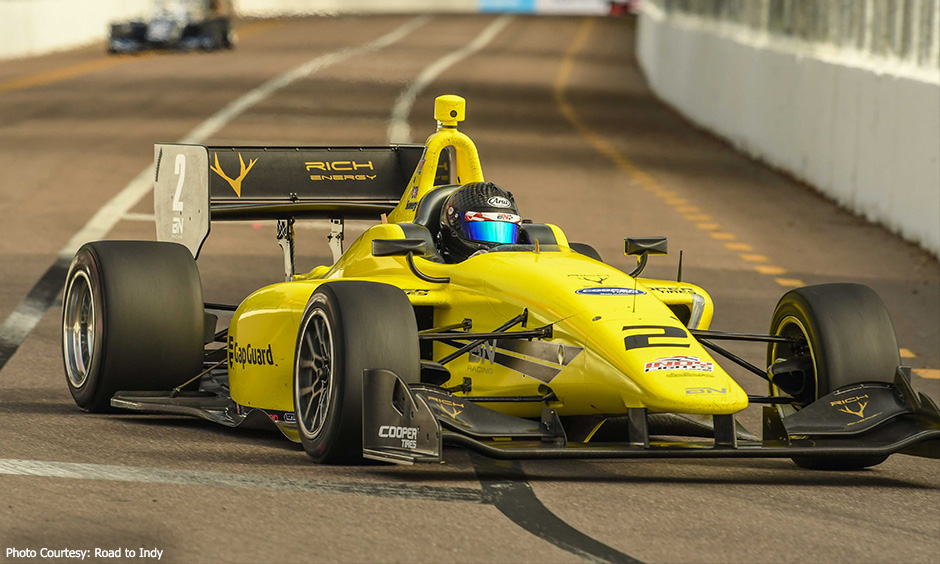 thumbnail for Sowery literally taking it one Indy Lights race at a time