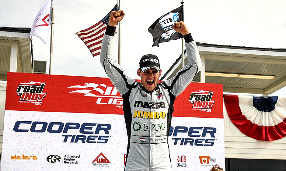 Thumbnail for Indy Lights' VeeKay secures first NTT IndyCar Series test