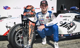 Thumbnail for Road to Indy: VeeKay ends Indy Lights season with win