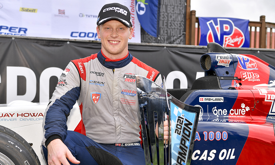 Thumbnail for Indy Pro 2000 Champ Rasmussen Jumps To Lights with Andretti