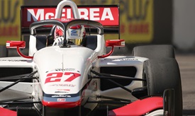 Thumbnail for McElrea Steals St. Petersburg Pole in Closing Seconds
