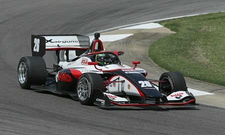 thumbnail for Lundqvist Continues Barber Roll with Indy Lights Pole