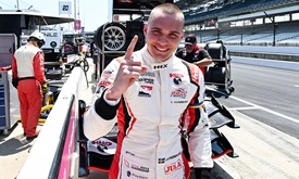 Thumbnail for Lundqvist Grabs Pole for Both Races at Indianapolis