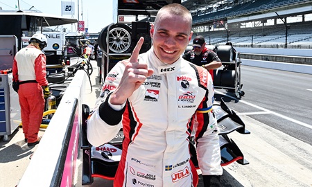 thumbnail for Lundqvist Grabs Pole for Both Races at Indianapolis
