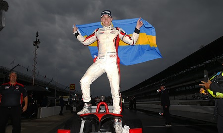 thumbnail for Lundqvist Wins Wet Race 2 at Indianapolis