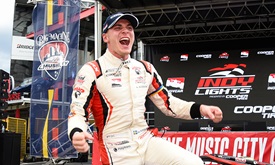 Thumbnail for Lundqvist Dominates Nashville for Fifth Win of Season