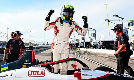 thumbnail for Series Leader Lundqvist Rockets to Pole at WWTR