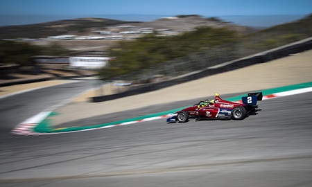 thumbnail for Andretti Teammates Robb, Rasmussen Sweep Laguna Poles