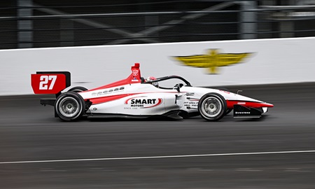 thumbnail for McElrea Quickest as Speed Limit Climbs in Open Test at IMS
